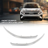 G-PLUS Pair Front Bumper Grille Molding Trim, Compatible with Kia Forte LX LXS GT L EX 2022-2024, 863A7-M7510, LH Driver & RH Passenger 2PCS, 863A8-M7510, 863A7M7510, 863A8M7510