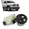 G-PLUS Power Steering Pump w/Reservoir Compatible with Dodge Ram 1500 2009-2010 w/Pulley & Reservoir 55398903AD, 55398903AE, 55398904AD, 55398904AE