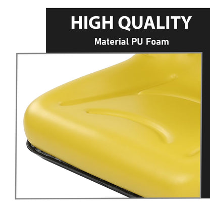 G-PLUS Gator Seat Compatible with John Deere F735 F725 F710 GX355 GX345 GX325 GX335 +,VG11696, AM121752, AM129969 Yellow