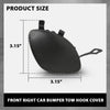G-PLUS Bumper Tow Hook Cover Towing Eye Cap Front Right Compatible with Benz E 300 E 350 E 400 E 450 4Matic, Base 2.0L L4 3.0L V6 - Gas 2017-2020 A2138850222