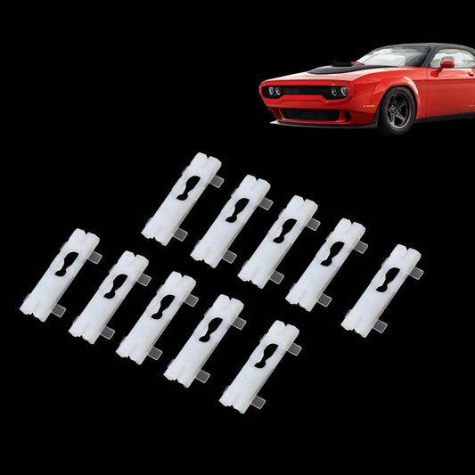 G-PLUS 10pcs Door Belt Side Trim Clips Compatible with 1971 1972 1973 1974 Dodge Challenger, Dart, Monaco, Polara, Charger, Challenger/Plymouth Barracuda, Cuda, Fury III, Gran Fury 11191