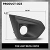 G-PLUS Fog Light Bezel Cover Set Right & Left Compatible with Subaru Impreza 2012-2014 57731FJ000, 57731FJ001