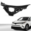 G-PLUS Front Upper Bumper Grille Assembly Gloss Black Compatible with Toyota CHR 2018-2019 53112F4010 53111F4901 53111F4010 TO1200416 TO1200417