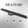 G-PLUS Tailgate Cap Cover Top Molding Trim Spoiler w/Camera Hole Compatible with Chevy Avalanche 2007-2013/Fit Cadillac Escalade EXT 2007-2013 19354904 19354903 15902098 25865156 GM1994113 Textured