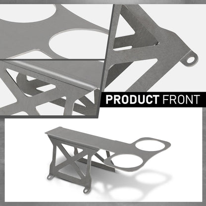 G-PLUS 5" Tall Tunnel Mount Stand Drink Cup Holder Compatible with B&M Ratchet Shifter Mega Shifter TCI