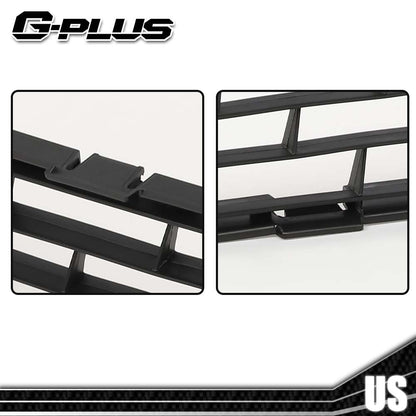 G-PLUS Front Bumper Lower Grille Black Compatible with Nissan Sentra 1.8l 2013 2014 2015 62254-3SH0A
