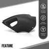 G-PLUS Bumper Cover Fascia Front Driver Left Side Lower Hand Compatible with Volvo XC90 3.2 2007-2014 Fit Volvo XC90 V8 2007-2011 30678950, VO1016102 Black