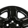 G-PLUS Wheel Skins Hub Caps Full Rim Covers 17" Compatible with 2006-2012 Toyota RAV4,Auto Tire Replacement Exterior Chrome Wheels Cap Cover with 5 Spoke Black (4PC)