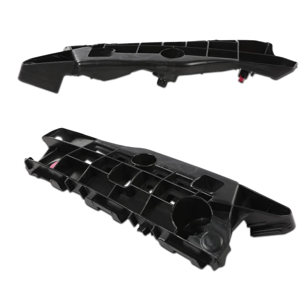 G-PLUS Front Bumper Bracket Stay Set Compatible with 2013-2018 ES350 ES300h 5214606020 5214506020 LX1032109 LX1033109 Left Driver and Right Passenger Side Front Bumper Cover Retainer
