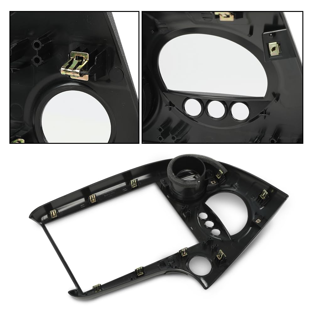 G-PLUS Center Dash Radio Bezel Trim 3 Button Compatible with Pontiac Grand Prix 2004-2008