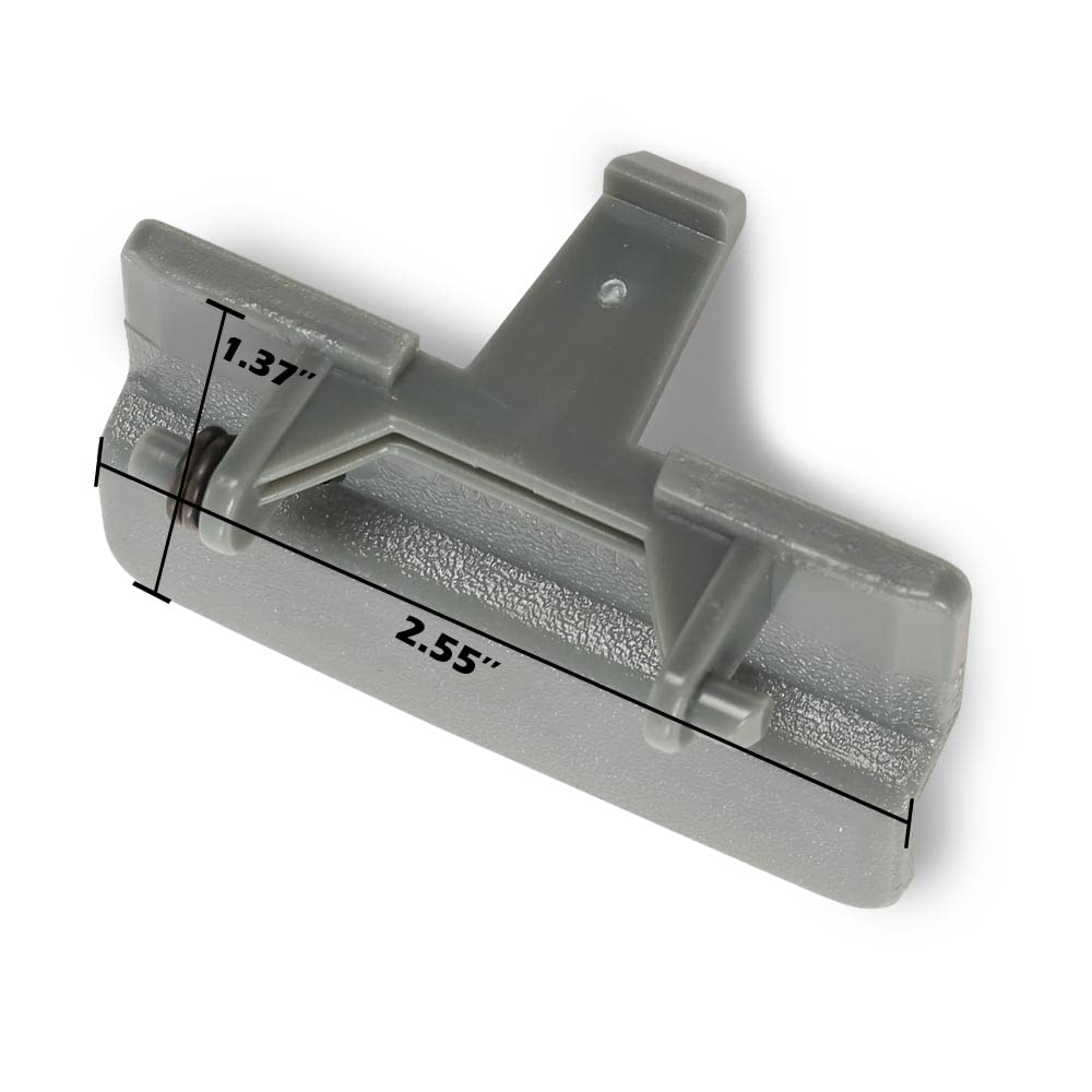 G-PLUS Center Console Latch Jump Seat Lid Latch Compatible with Ford F150 2010-2018 Replacement for BL34-18672A66 ABS Plastic Light Gray