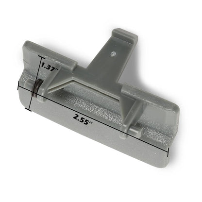 G-PLUS Center Console Latch Jump Seat Lid Latch Compatible with Ford F150 2010-2018 Replacement for BL34-18672A66 ABS Plastic Light Gray