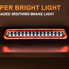 G-PLUS LED Third Brake Light for Ford F150 2009-2014 Smoke Lens Close-up View