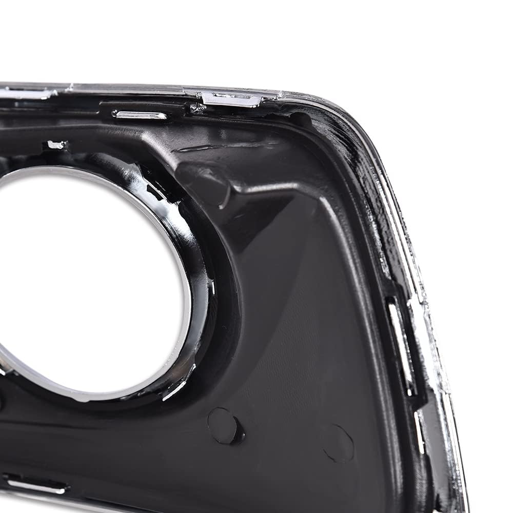 G-PLUS Front Bumper Fog Light Cover Driver and Passenger Side Compatible with Chevy Malibu Eco 2013-2014,Fit Chevy Malibu 2013-2015,Fit Chevy Malibu Limited 2016 Fog Lamp Cover GM1039136 GM1038136