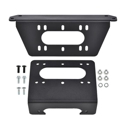 G-PLUS Winch Mount Plate Kit Compatible with Polaris Full Size Ranger 1000 XP 4x4 2018-2023 101480