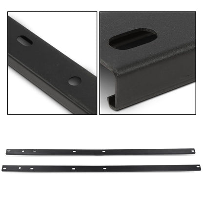 G-PLUS Roof Rack Side Rail Package Black 2 pcs Compatible with Chevy Traverse 2009-2017 19244264