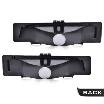 G-PLUS Signal Light Parking Lamps Compatible with Chevy Monte Carlo SS 1983-1988 /Fit Chevy Monte Carlo 81-86 (not fit LS 86-88) Clear lens Driver & Passenger Side 919025 919026 261303TA0A 261353TA0A