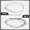 G-PLUS Headlight Bezel Compatible with Mini Cooper Countryman 2011-2016 & Paceman 2013-2016 Right Side 51139813824, MC2507103 Silver