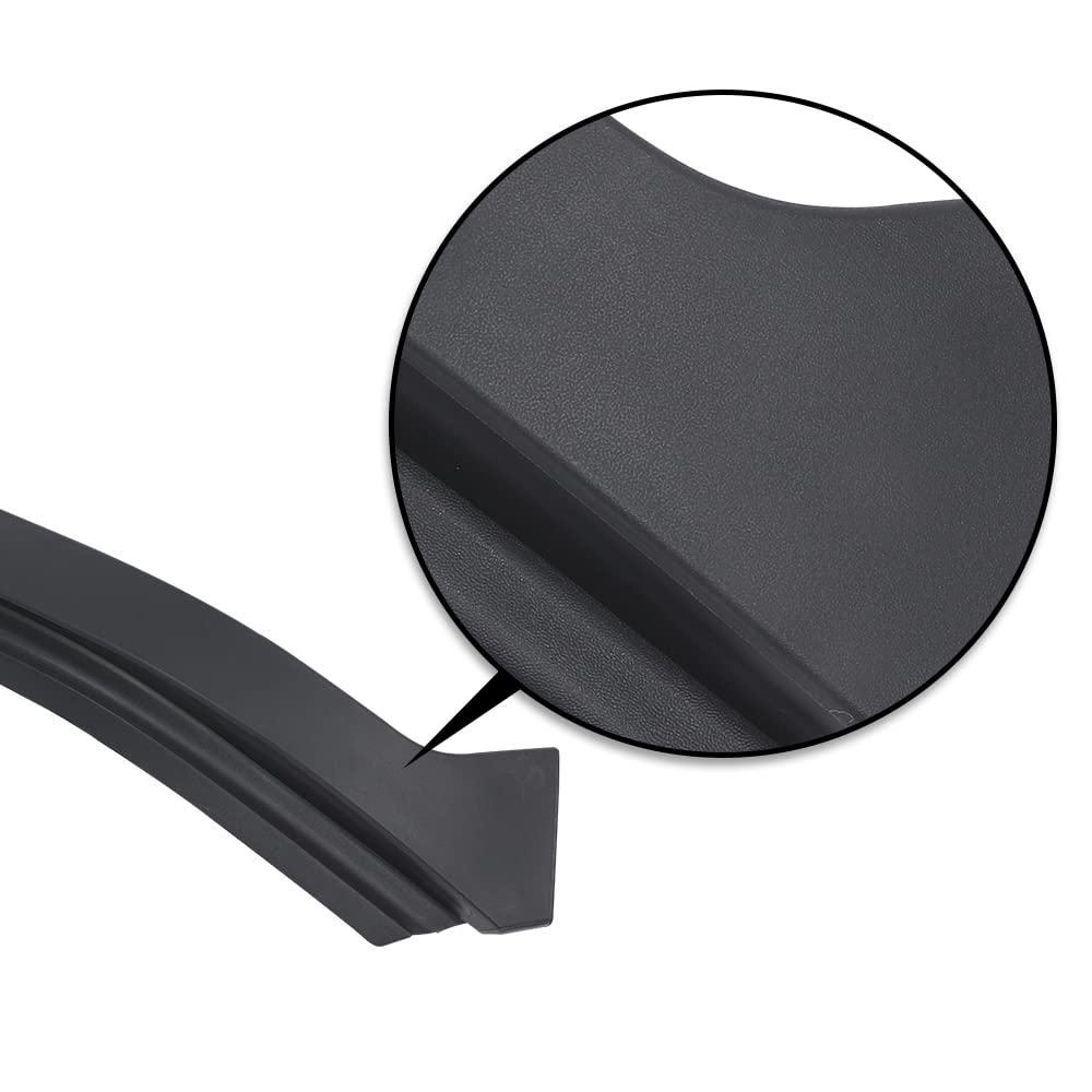 G-PLUS Front Bumper Headlight Filler Molding Trim Compatible with 2010-2018 Ram 2500 3500 Driver and Passenger Side 55372919AD