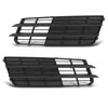 G-PLUS Pair Front Lower Bumper Fog Light Covers, Compatible with Audi A7 2011-2014, LH Driver & RH Passenger Side 2PCS, 4G8807681, 4G8807682