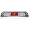 G-PLUS Third Brake Light Compatible with Ford F150 Truck 2009-2014 High Mount Stop Lights Rear Center Roof Third Cargo Light Parking Light Clear/Red Lens Chrome Housing 3rd Brake Light AL3Z13A613E