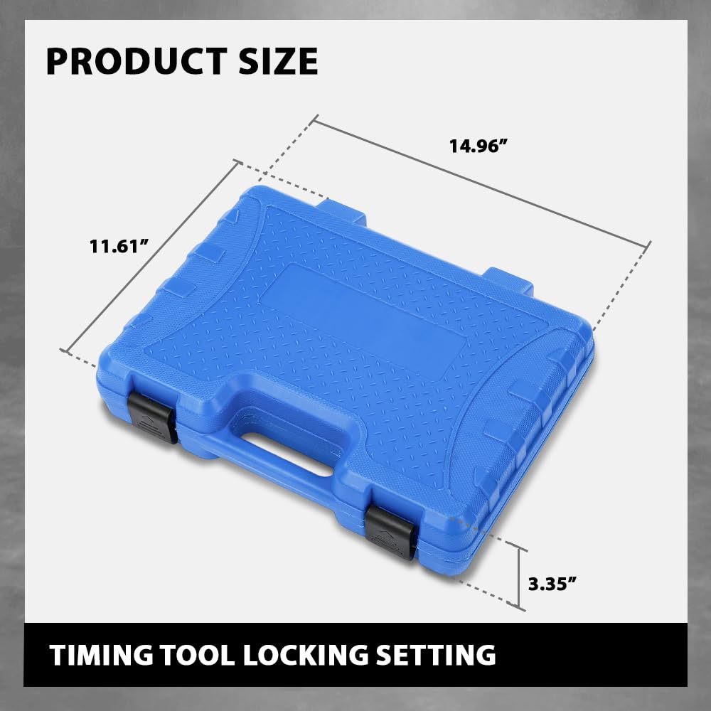 G-PLUS Timing Tool Locking Setting Compatible with BMW M240i 740i 320i Mimi Cooper B38 B48 B58 45 Steel Black