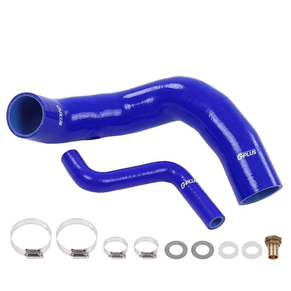 G-PLUS Blue Fuel Hose Complete Kit Compatible with Jeep CJ5 CJ6 1970 1971 1972 1973 1974 1975
