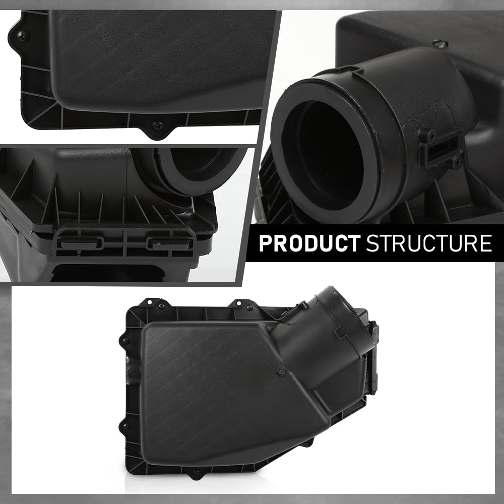 G-PLUS Air Cleaner Intake Filter Box Compatible with Chevy Malibu 2016-2020 1.5L Black