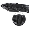 G-PLUS Rear Left & Right Side 1pair Bumper Brackets Compatible with Toyota Yaris Base 2007-2012/Fit Toyota Yaris S 2007-2009 5215552091, 5215652091, TO1133108, TO1132108