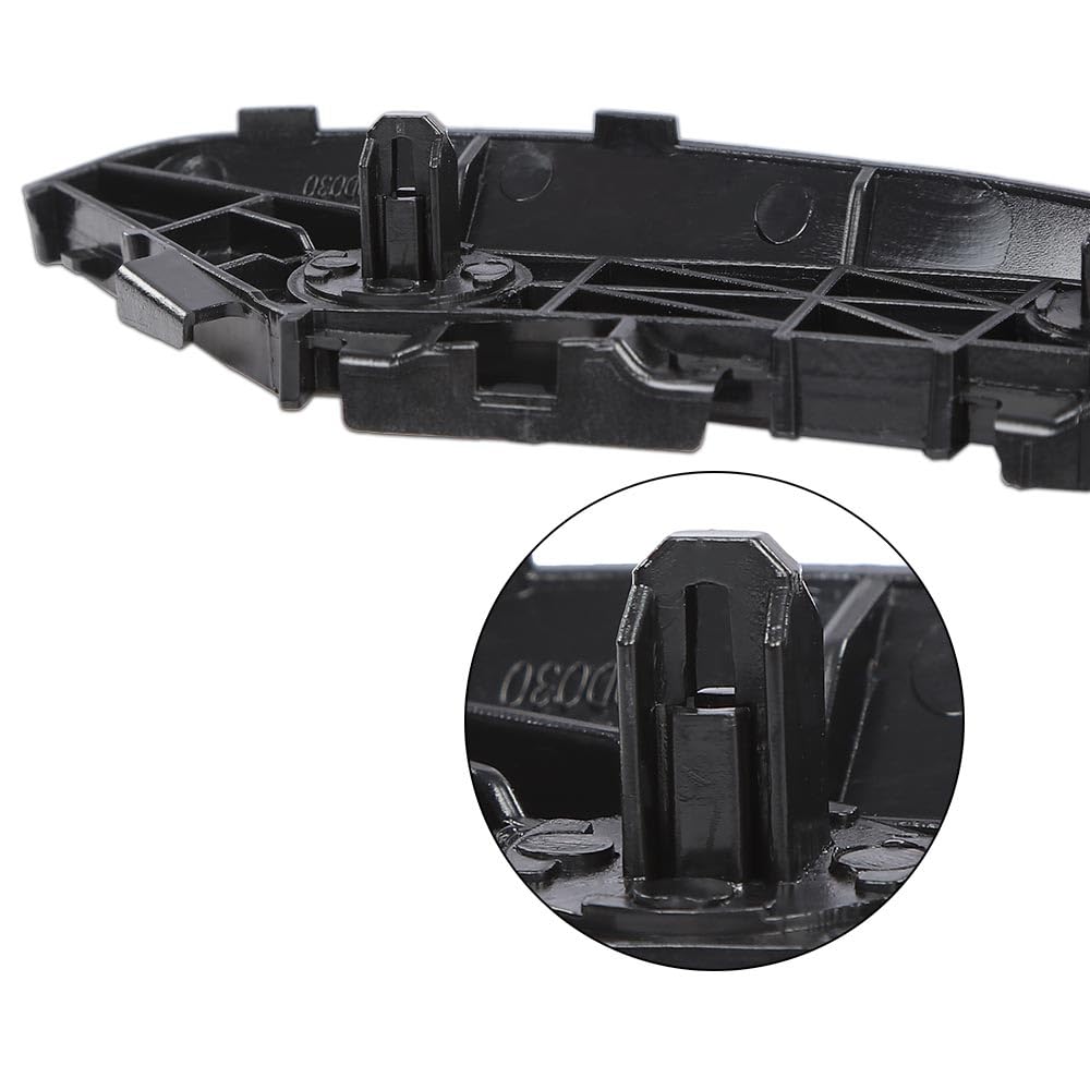 G-PLUS Rear Left & Right Side 1pair Bumper Brackets Compatible with Toyota Yaris Base 2007-2012/Fit Toyota Yaris S 2007-2009 5215552091, 5215652091, TO1133108, TO1132108