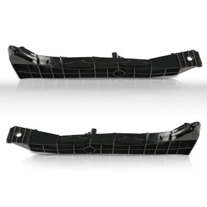 G-PLUS Bumper Bracket Front 2pcs Compatible with LX ES350 Base 2007-2012 Front Left Driver and Right Passenger Side Bumper Support Bracket Set 5214533050 LX1043107 5214633050 LX1042107 Black