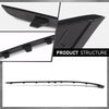 G-PLUS Front Left Bumper Face Bar Trim Molding Step Pad, Compatible with Audi A3 2015 2016, Driver Side, 8V5807533, AU1046102