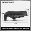 G-PLUS Front Left Bumper Lower Molding Trim Cover, Compatible with Benz X253 GLC 2016-2019, Driver Side, A2538857900, 2538857900