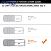 G-PLUS Hard Trifold Tonneau Cover Compatible with 2007-2013 2014 HD Chevy Silverado/GMC Sierra 1500 8' Long Bed (96")