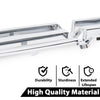 G-PLUS Grille Insert, Compatible with Chevy Silverado 1500 2016 2017 2018 Chrome Grille Kit Snap On(Sliver)