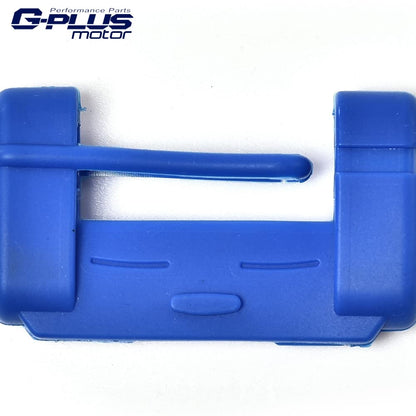 G-PLUS Universal Seat Belt Buckle Cover Replacement For Auto Car Seat Belt Buckle Clip Protector Trim Silicone Safety Accessories (Blue)