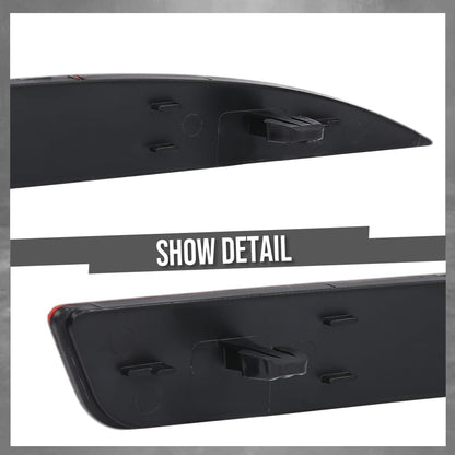 G-PLUS Rear Light Reflector Compatible with VW Scirocco 2009-2017 1K8945105B Red