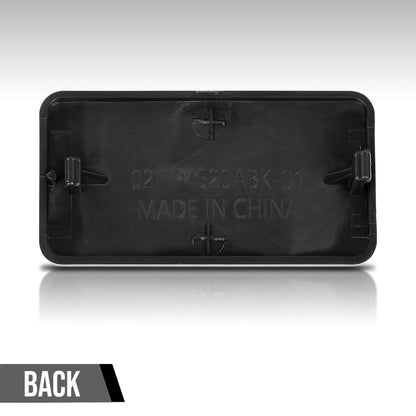 G-PLUS Dash Bezel Switch Delete Plate Insert Compatible with Chevy S10 & GMC Jimmy 1998-2005 Fit Chevy S10 Blazer & GMC Sonoma 1998-2004 15741365 Black