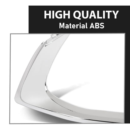 G-PlUS Front Bumper Lower Grille Trim Molding Chrome Fit LX ES250 2021-2024, ES300h ES350 2019-2024, Fit Model W/O F-sport Package Only LX1216106, 5312206090, 53122-06090, 53122 06090
