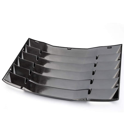 G-PLUS Replacement for Chevy Camaro 2016 2017 2018 2019 Rear Window Louvers Replacement Windshield Sun Shade Cover Lambo Style Matte Black