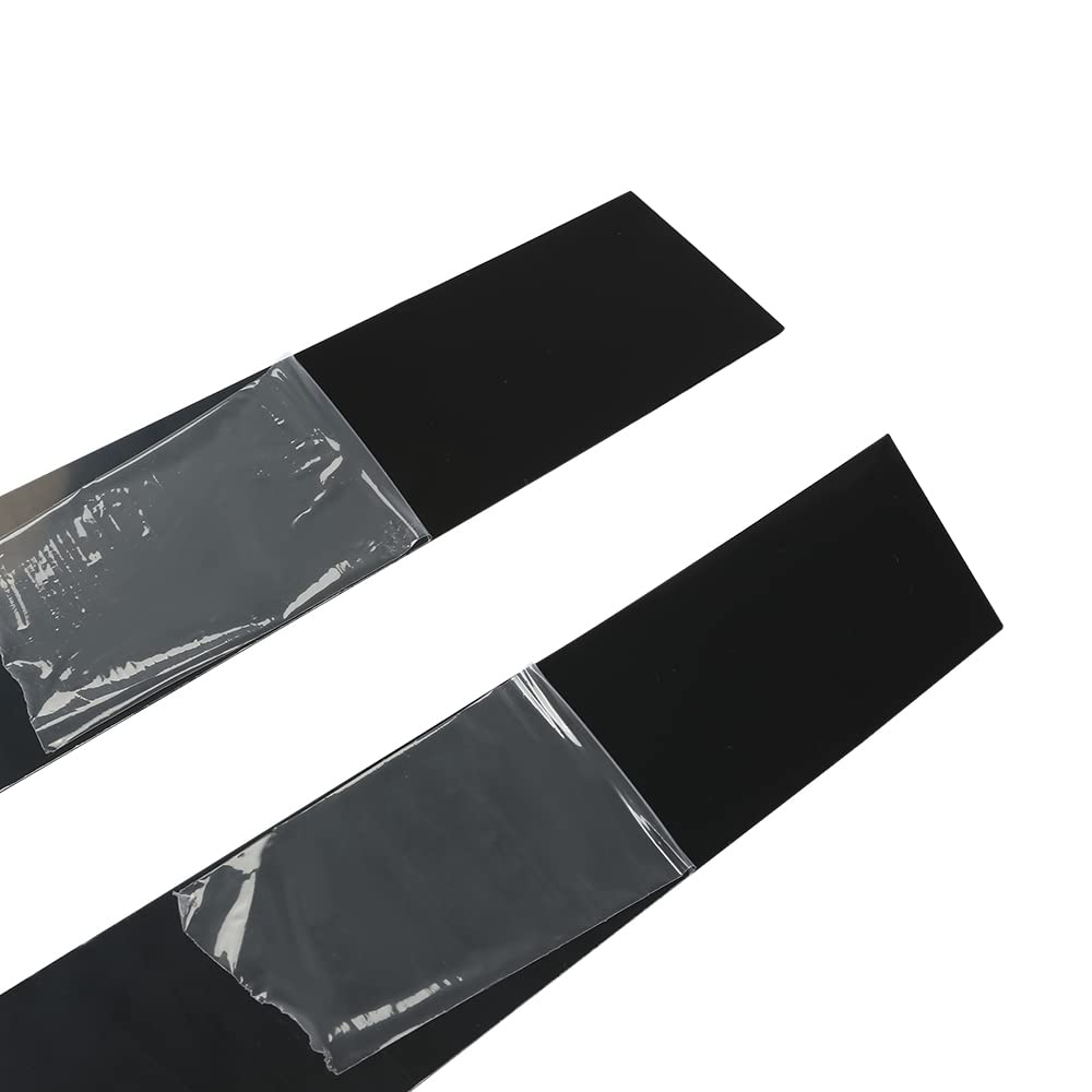 G-PLUS Sedan Door Trim Pillar Posts Compatible with 2006-2010 VW Jetta MK5 Gloss Black 6pcs Set