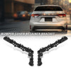 G-PLUS Rear Bumper Retainer Bracket Set Compatible with Toyota Corolla 2020-2022 5257602180, 5257502180, TO1142132, TO1143132 Black