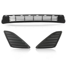 G-PLUS Lower Grille Insert Fog Light Covers for Toyota Camry 2012-2014 Front View