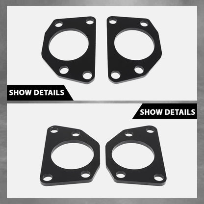 G-PLUS 1/2" Front Lift Lean Spacer Compatible with Jeep Liberty KJ KK 2002-2012,Fit Dodge Nitro 2007-2012