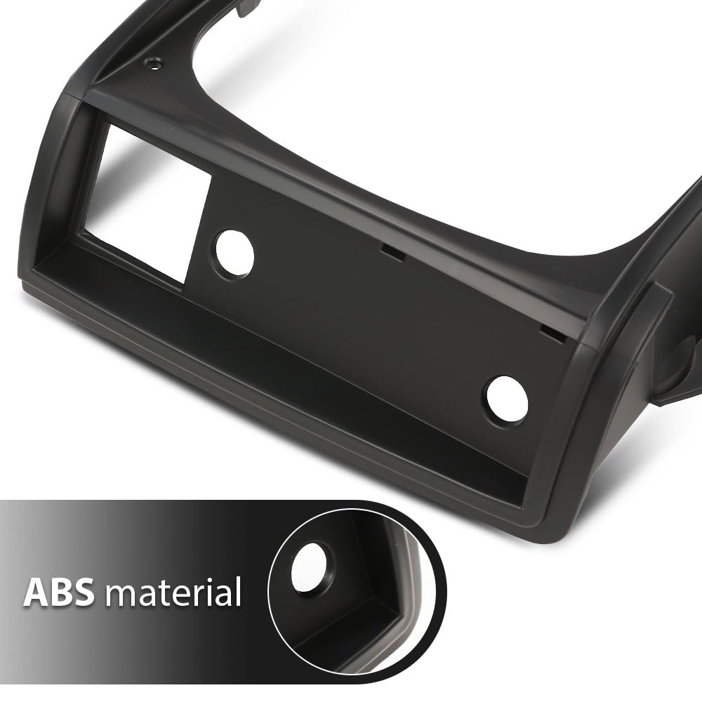 G-PLUS Headlight Door Set with Corner Light Hole Compatible with Chevy S10 Base 1982-1990/Fit GMC S15 Base Jimmy Sierra Grande 1982-1990 15653682 15653681 GM2513127 GM2512127