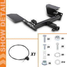 G-PLUS Trailer Hitch Class 2 for Chevy Impala 2000-2013 Impala Limited 2014-2016 Black Product Details