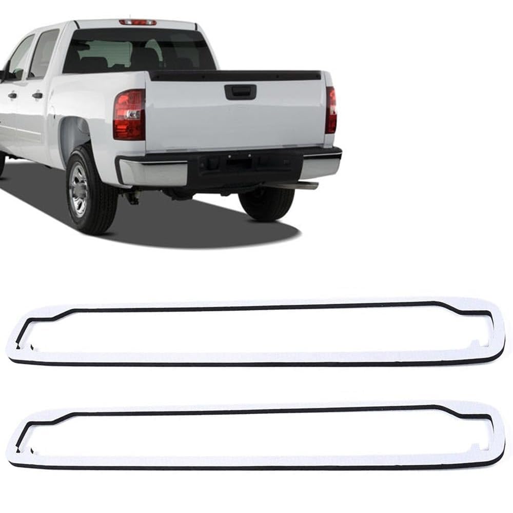 G-PLUS 2PCS 3rd Third Brake Light Seal Gasket Compatible with Chevy Silverado/GMC Sierra 1500 2500 3500 1999-2006,Fit Chevy Silverado/GMC Sierra Classic 1500 2500 3500 2007