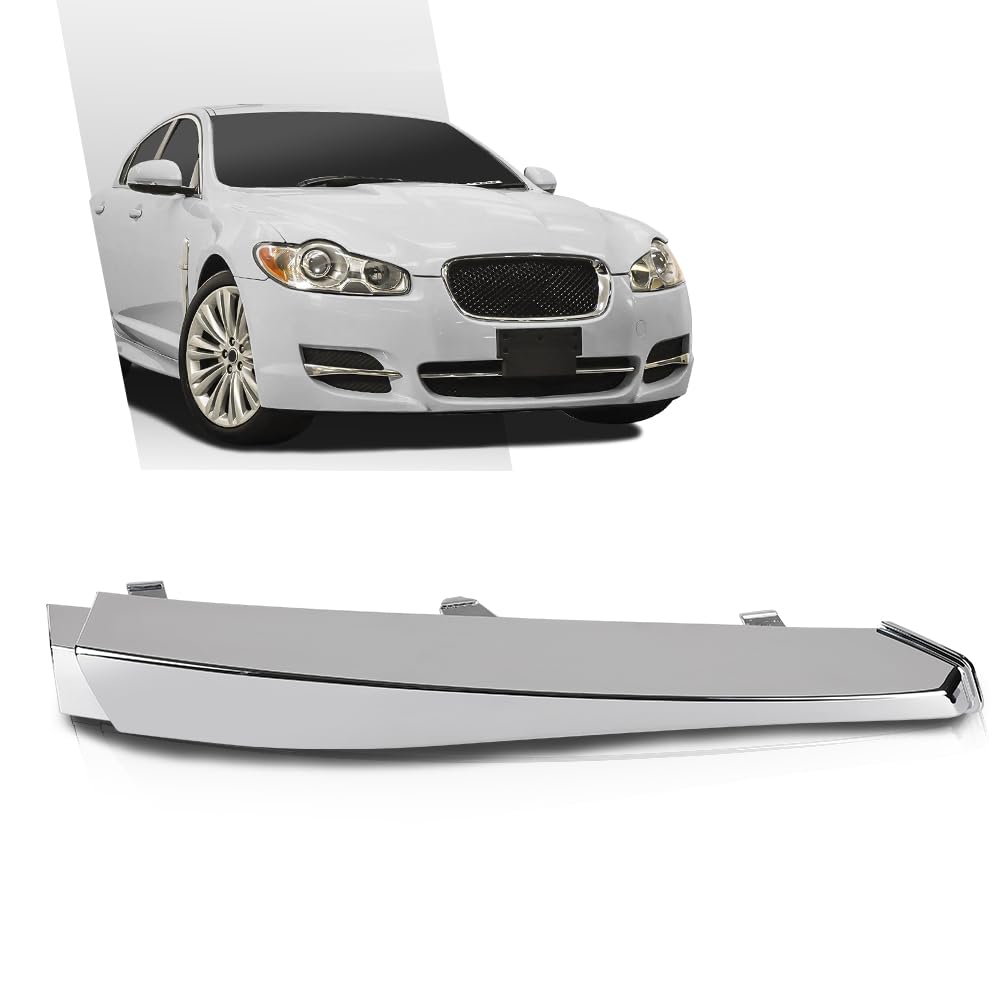 G-PLUS Front Right Bumper Trim Molding Insert Compatible with Jaguar XF 2009-2011