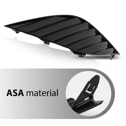 G-PLUS Front Bumper Fog Light Cover Bezel Driver and Passenger Side Compatible with Toyota Camry SE XSE 2018–2020 Fog Lamp Covers 8148106180 8148106170 TO1039211 TO1039210