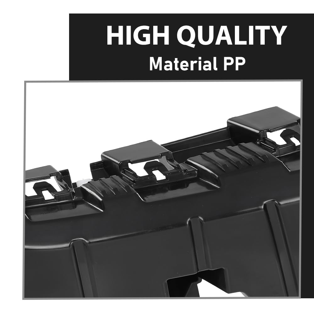 G-PLUS Bumper End Support Left Compatible with Ford Mustang 2018-2023 JR3Z17E855A, JR3Z-17E855-A Black
